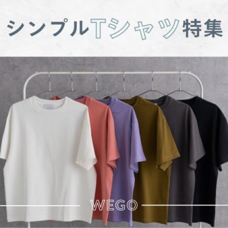 何枚あっても困らない【シンプルT】