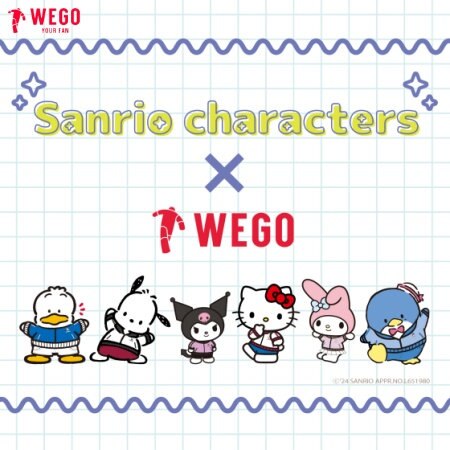 Sanrio characters × WEGO