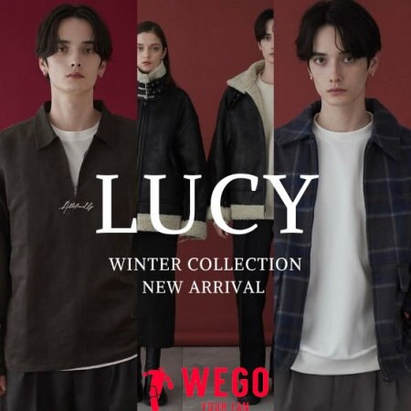 【LUCY】冬物新作！きれいにかっこよくスタイリッシュに★