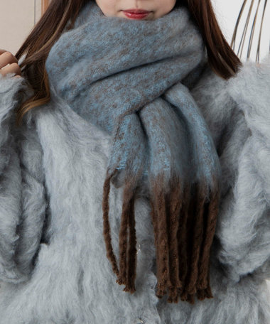 WEGO 【ユニセックス着用ITEM】ワイドフリンジストール