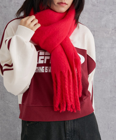 WEGO 【ユニセックス着用ITEM】ワイドフリンジストール