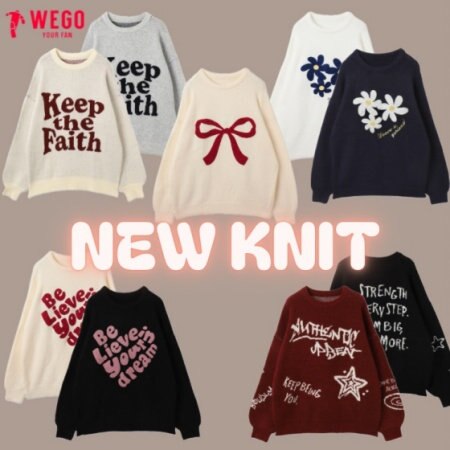 新作ニットで冬コーデを攻略！