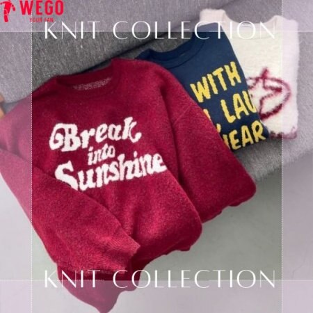 柄ニットでマンネリコーデを打破！