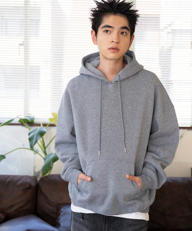 WEGO 【ユニセックス着用ITEM/MLXLサイズ展開/新色追加/裏起毛】スウェットプルパーカー