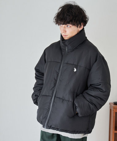 WEGO 【WEB限定/Sサイズ新登場/お気に入り登録者数5万人越えの大人気アイテム】U.S. POLO ASSN.別注パデッドジャケット