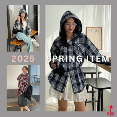 【2025spring】春コーデにぴったり！トレンドチェックシャツ特集