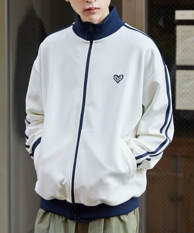 WEGO 【ユニセックス着用ITEM】ライントラックジャケット