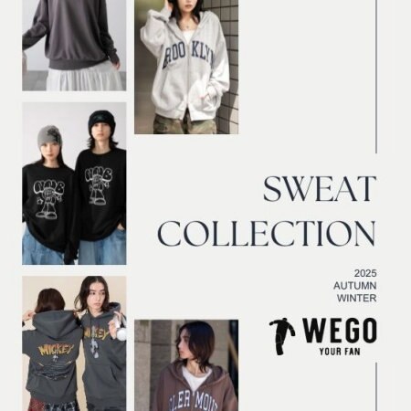 ユニセックスで楽しむ！秋のスウェットSTYLE