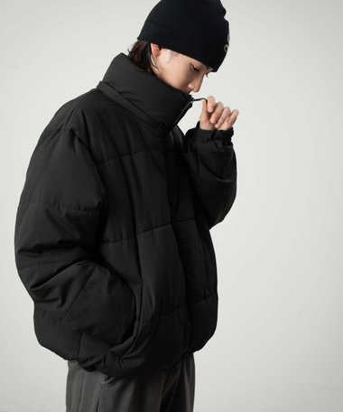 WEGO 【25年秋冬新作/ユニセックス着用ITEM/SMLサイズ展開】2WAYパファーブルゾン