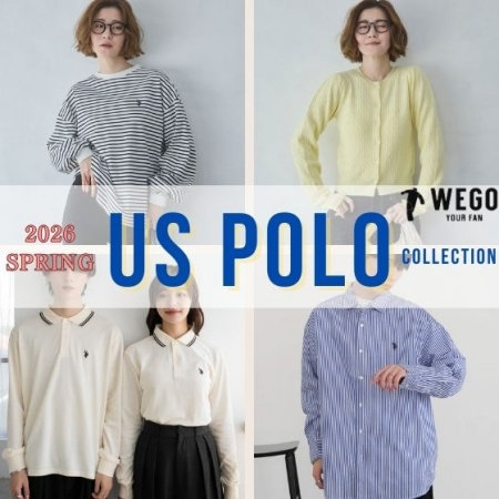 春のUS POLO、揃いました。