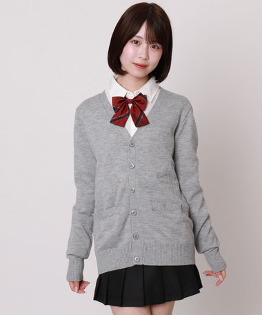 WEGO 【SMLXLサイズ展開】ベーシックニットカーディガン