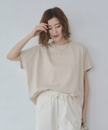 WEGO 【2026春夏新作】フレンチスリーブT