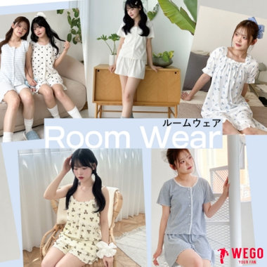 おうち時間をもっとご機嫌に♡新作ルームウェアが入荷！