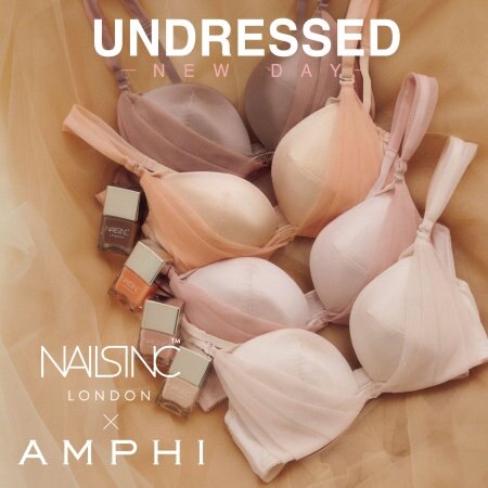 【AMPHI×NAILS INC】コラボレーションブラ登場