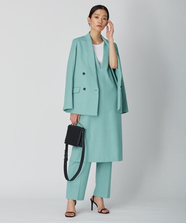 ICB 【WEB＆一部店舗限定カラーあり】 LooseWeave ジャンパースカート