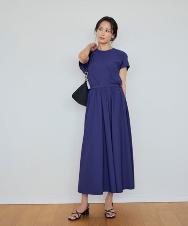  【接触冷感・UVカット・速乾・洗える】マットスキューバ 半袖プルオーバー