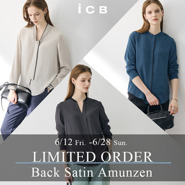 【LIMITED ORDER】 Back Satin Amunzen