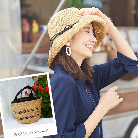 【2021SS】夏の新作ハット＆かごバッグ