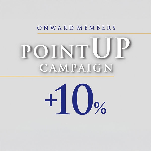 【予告】【店舗開催】＋10%ポイントアップキャンペーン！