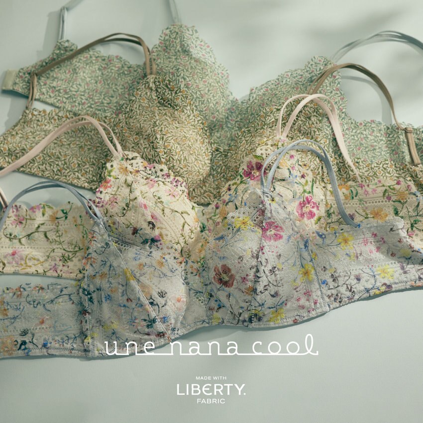 英国・リバティ社のリバティプリントを使用した「une nana cool　Made With Liberty Fabric」