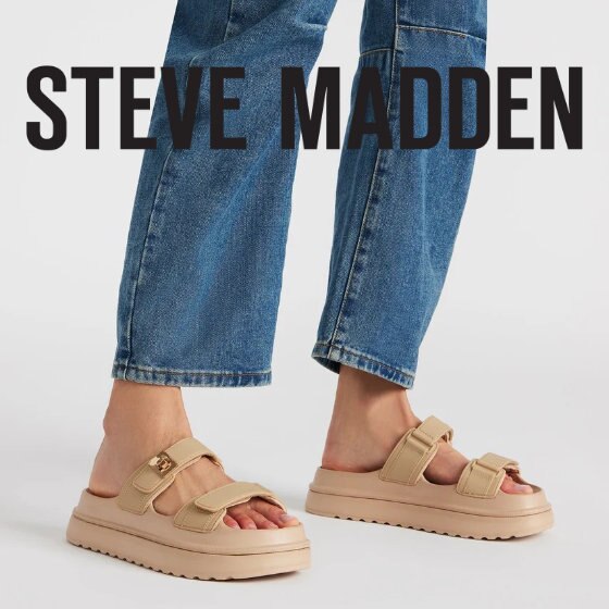 軽やかボリュームで旬顔に！STEVE MADDENの新作厚底サンダル