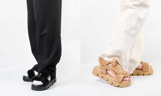 NEW!】トレンド感満点のファーサンダルで秋スタイルを