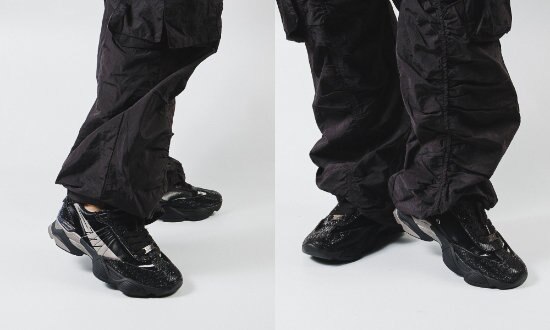 秋の装いにプラスワン】輝きが主役の厚底ビジュースニーカー