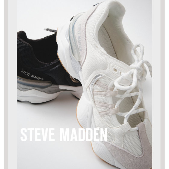 【NEW】いつもの服に、今っぽさを！トレンド新作スニーカー