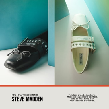 【NEW】バレエ×ダブルストラップで魅せる、旬のフラットシューズ