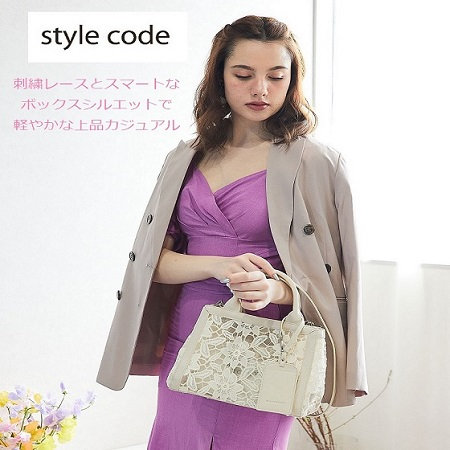 「style code」人気モデル ロゴ巾着＆カードケース付２WAYトートバッグ 再入荷！
