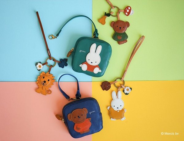 studio CLIP ベルト付きフェイスポーチ miffy ミッフィー70周年 miffy