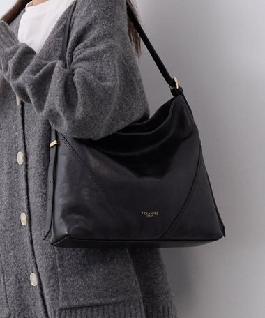 TOPKAPI 【TREASURE TOPKAPI】アンティーク調レザー ワンハンドル ショルダー バッグ