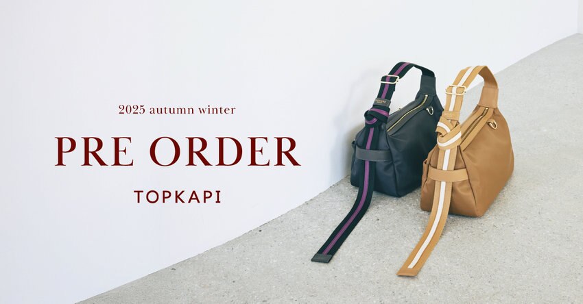 25AW PRE ORDER START!