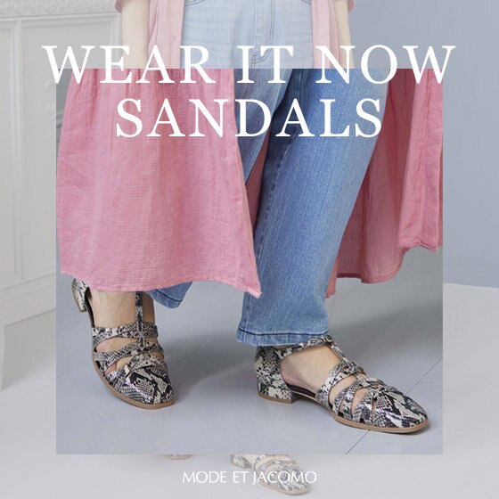 wear it now Sandals