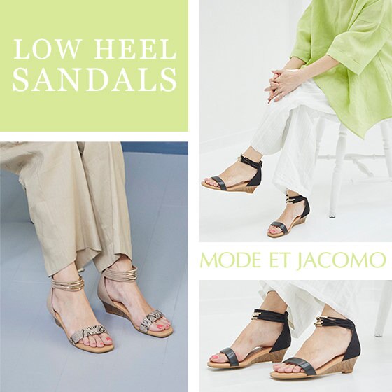 Lowheel  Sandals