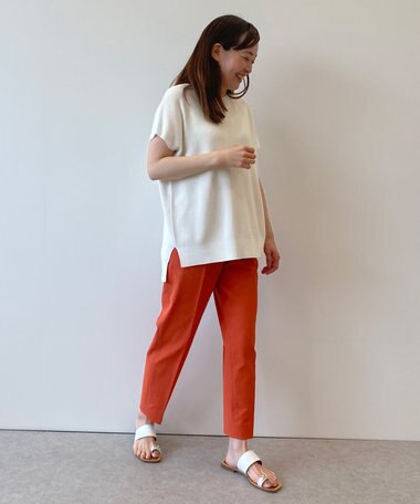 自由区 【接触冷感・吸水速乾・UVカット】パーフェクトパンツ ワイド