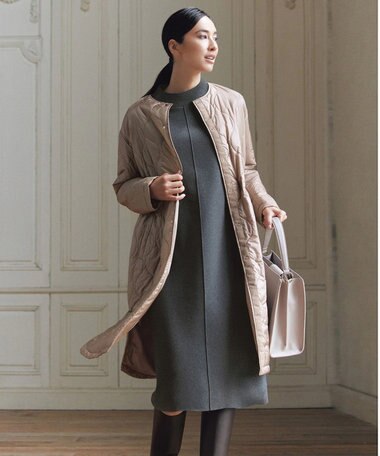 自由区 【Sサイズ有・洗える】ライトキルト 中綿コート (検索番号:JJ24)