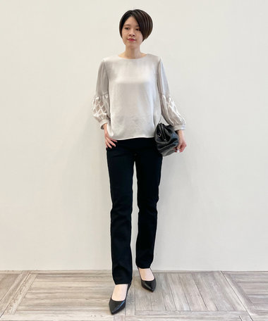 自由区 【WE WANT】365DENIM ストレートスリムデニム パンツ