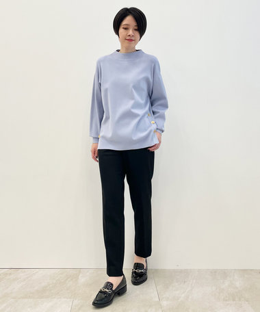 自由区 【吸湿発熱・Sサイズ有】ソフトウォーム テーパードパンツ