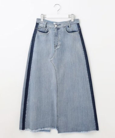 自由区 【XSサイズ～/洗える】USUKARU DENIM スカート