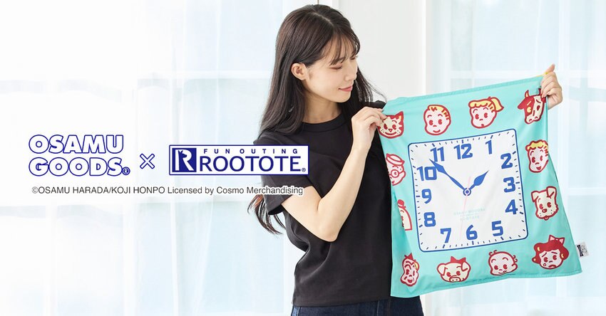 【ROOTOTE】OSAMU GOODS×ROOTOTEコラボレーショントートバッグ