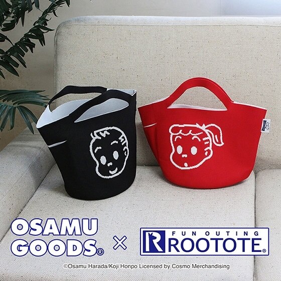 OSAMU GOODS®×ROOTOTE コラボトートバッグ