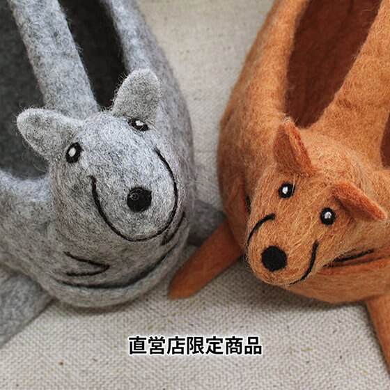 手づくり！ぬくぬくカンガルートート。