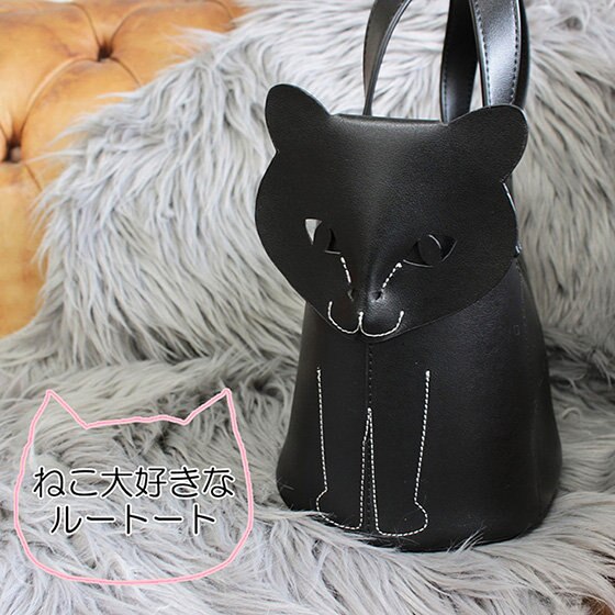 かわいい＆実用性のねこトート！