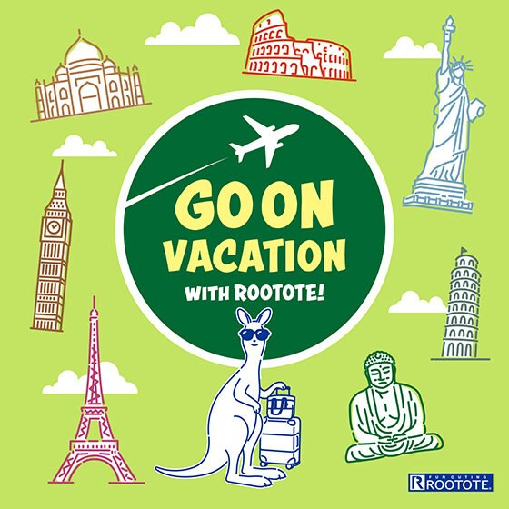 ルートートから楽しい旅が始まります！