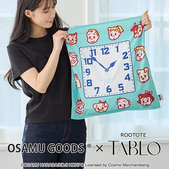 オサムグッズコラボ：スカーフのようなトート