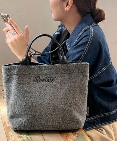 ROOTOTE 3653【2way】SC.スクエア.ウールムジ-A