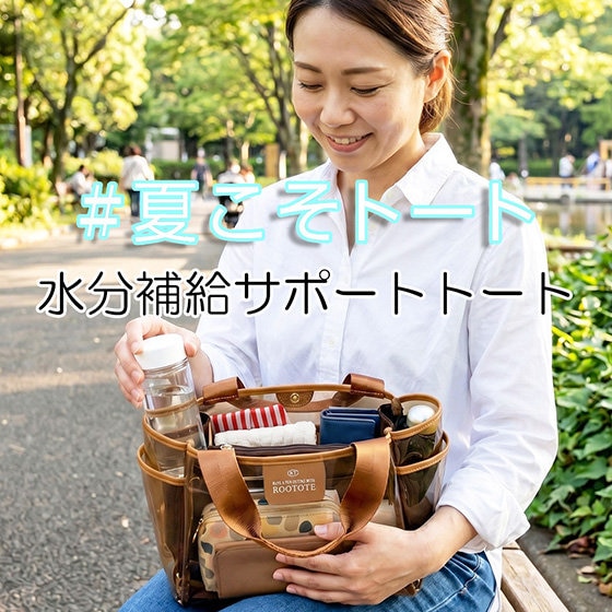 夏のバッグ利用率第1位「#夏こそトート」フェア　-第六弾-