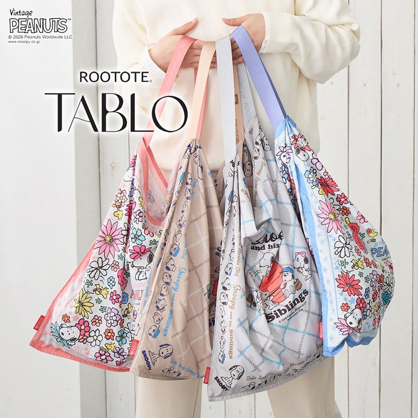 Snoopy Liberty Fabric トートバッグ SNOOPYの新作バッグが登場！いつものお出かけももっと楽しい