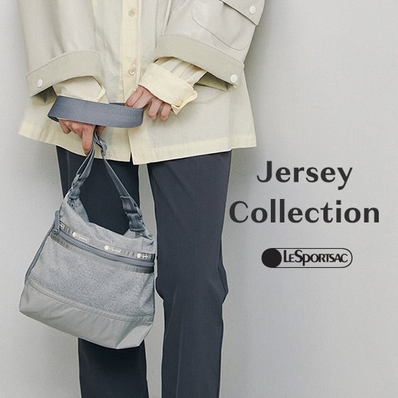 スポーティなジャージー素材を使用したJerseyコレクション